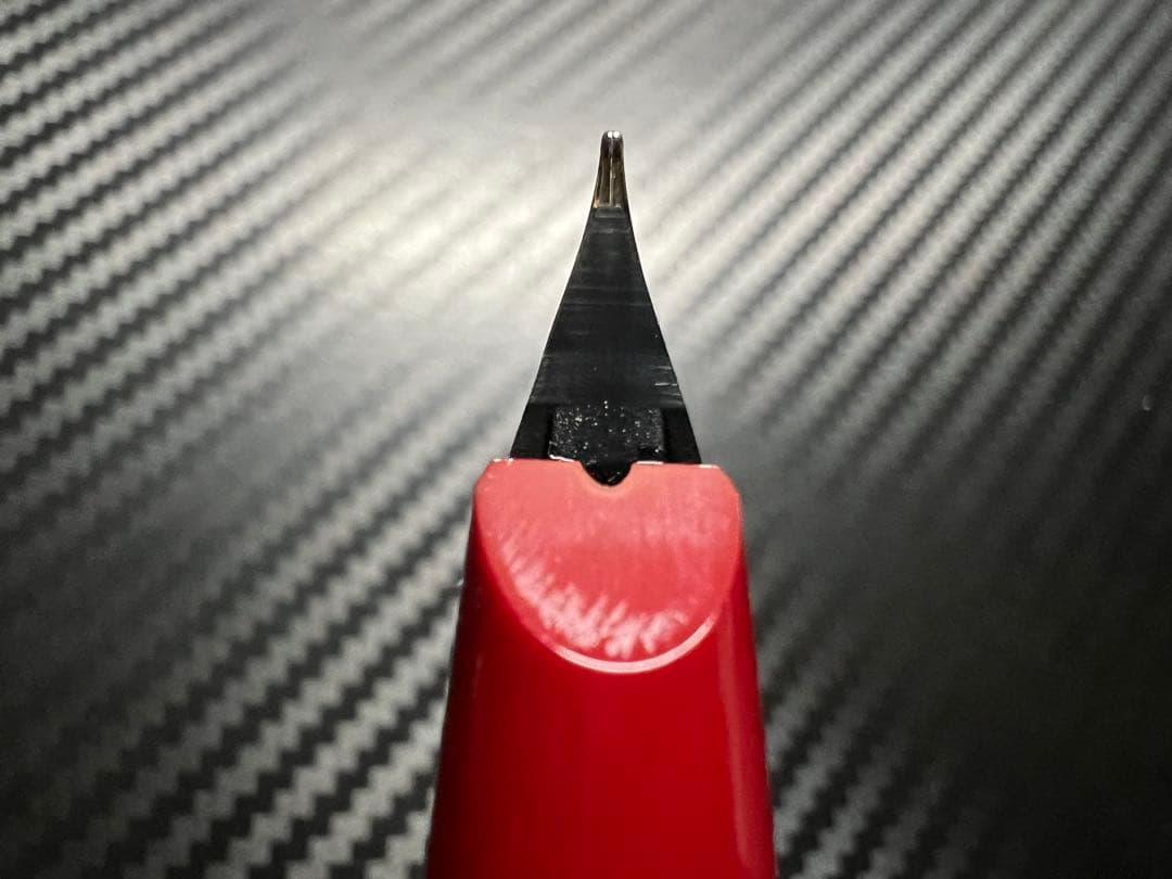 未使用に近い モンブラン F 細字 万年筆 ジェネレーション レッド