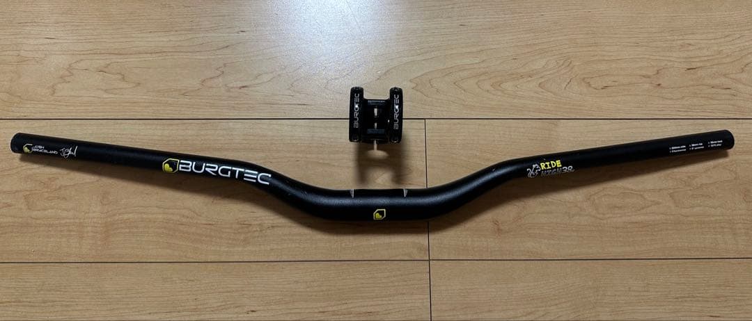 パーツ BURGTEC Stem and handlebar 35mm