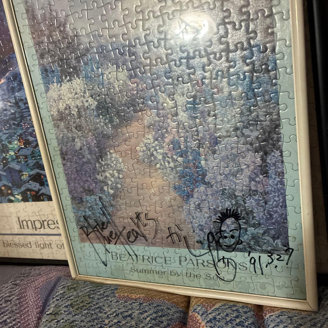 ジグソーパズル ブルーハーツサイン入り