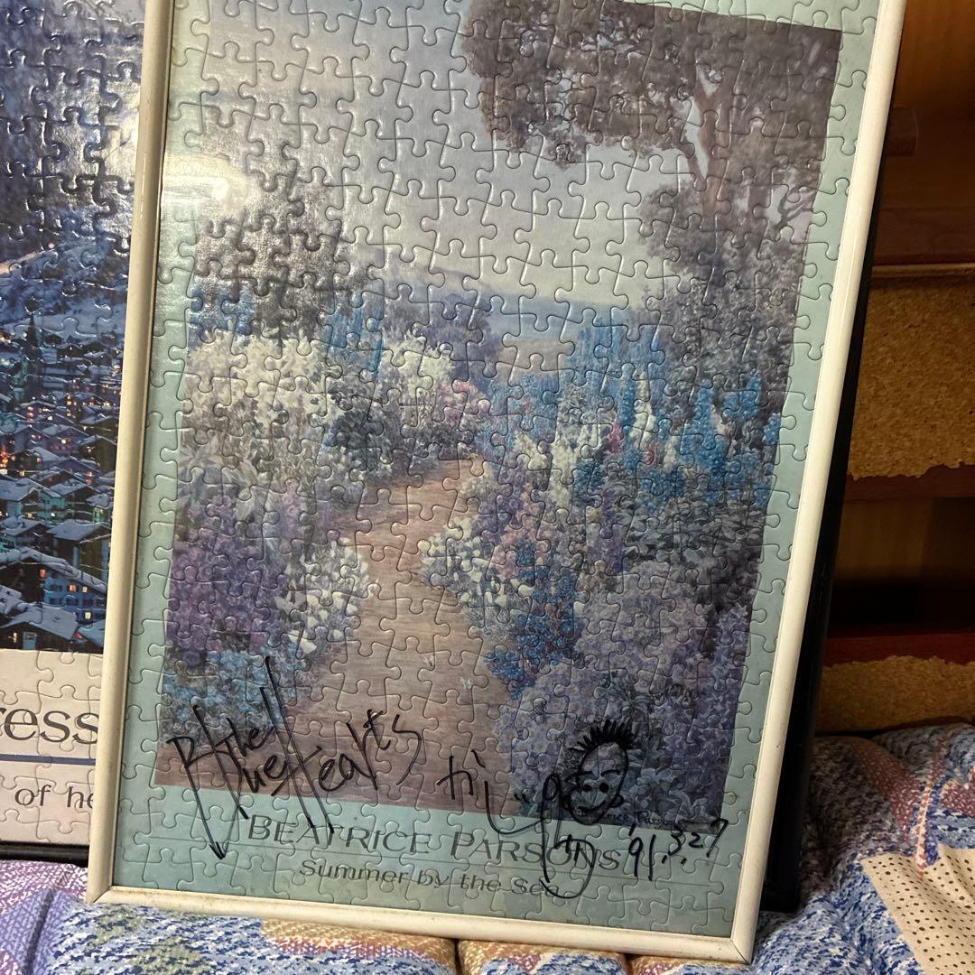 ジグソーパズル ブルーハーツサイン入り