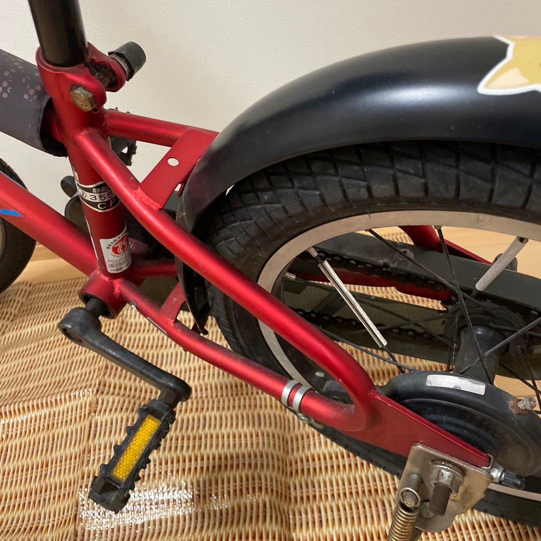 【引き取り限定】16インチ　DUALLY自転車