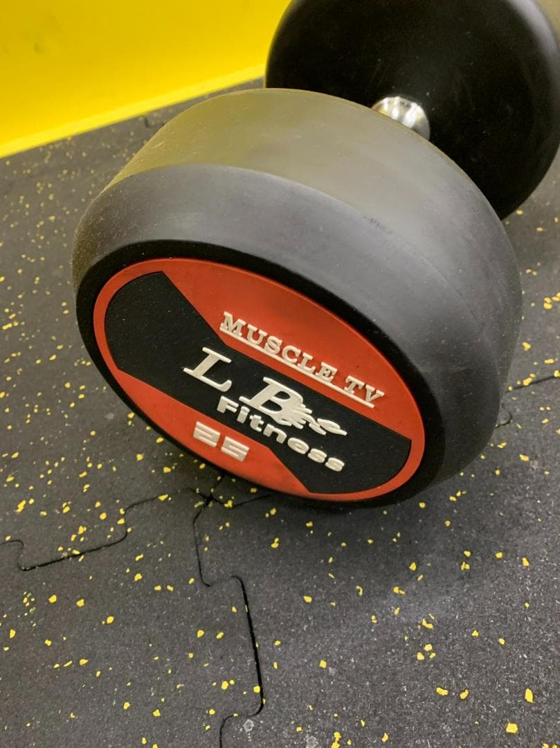 ラバー ダンベル 25kg × 2個 セット