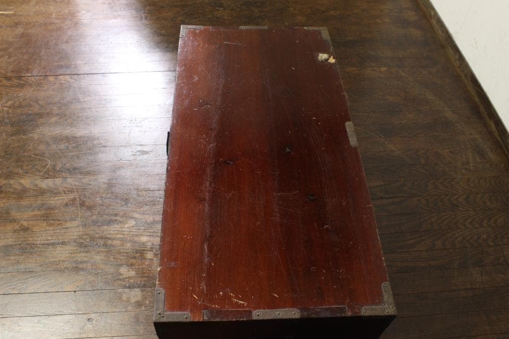 打ち出し金具！庄内箪笥 時代箪笥/チェスト/古道具/古民具/ローボード/収納