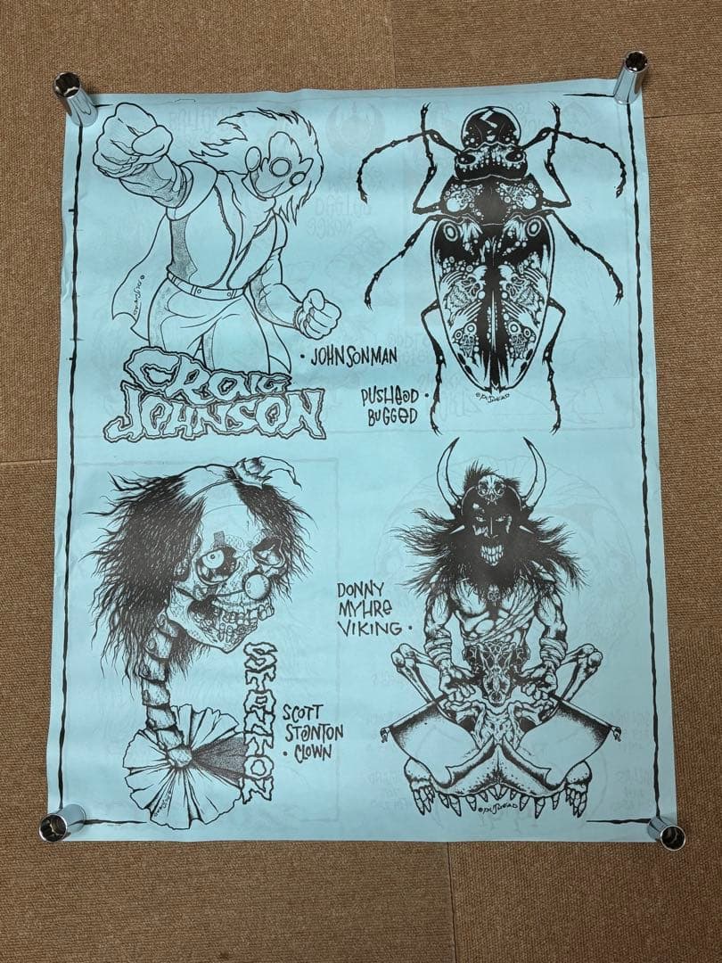 1991年 ビンテージ ゾーラック ポスター バナー90s 90's パスヘッド