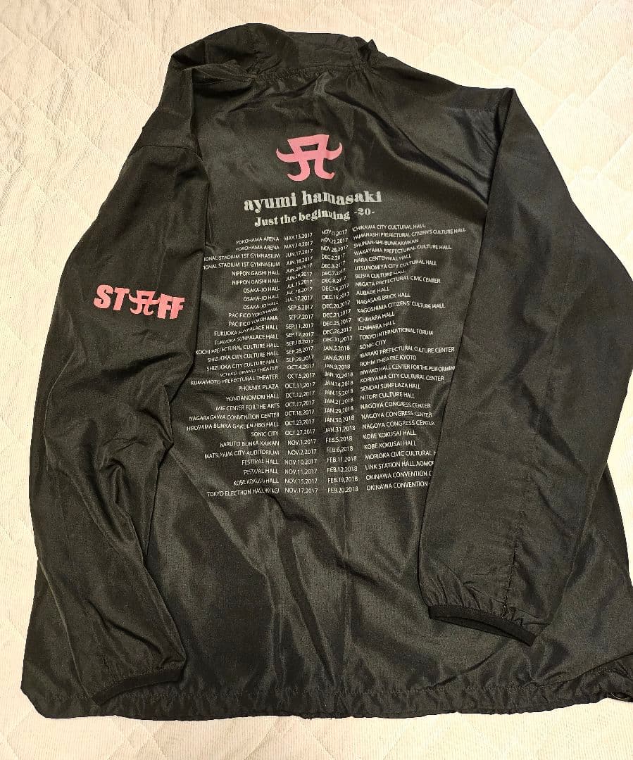 のむayumi hamasaki スタッフジャケット XL&Tシャツ