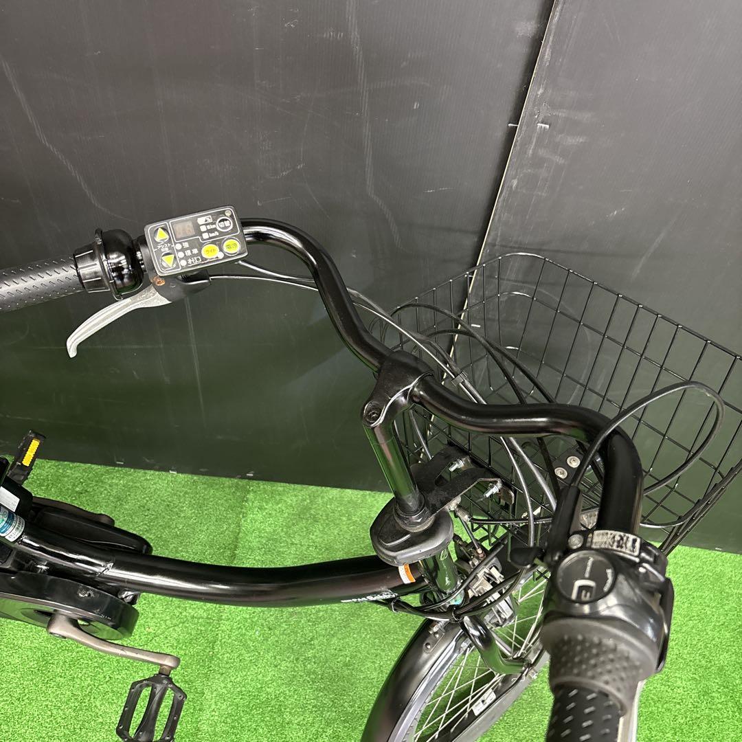 電動自転車 YAMAHA PAS Babby ブラック 3人乗り対応　54