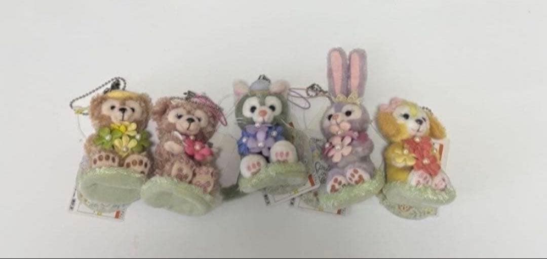 ダッフィー&フレンズぬいぐるみストラップセット