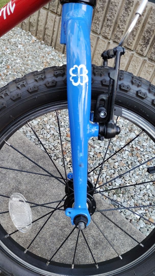 ヨツバサイクル 16インチ 　レッド
