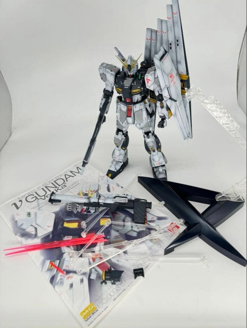 MG νガンダム　塗装済み
