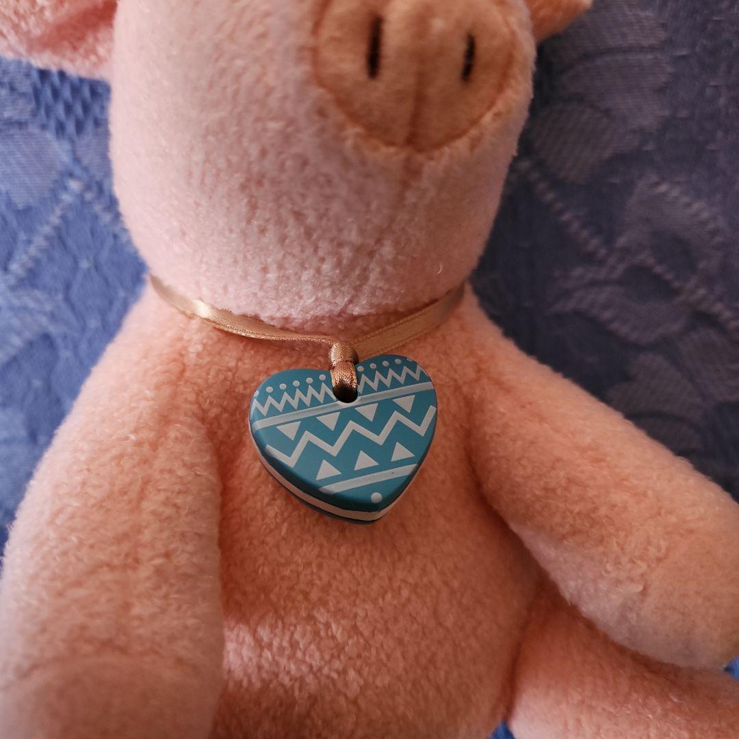 【美品】モンスイユ　タグ付き　ショコラ　ぶた　ぬいぐるみ