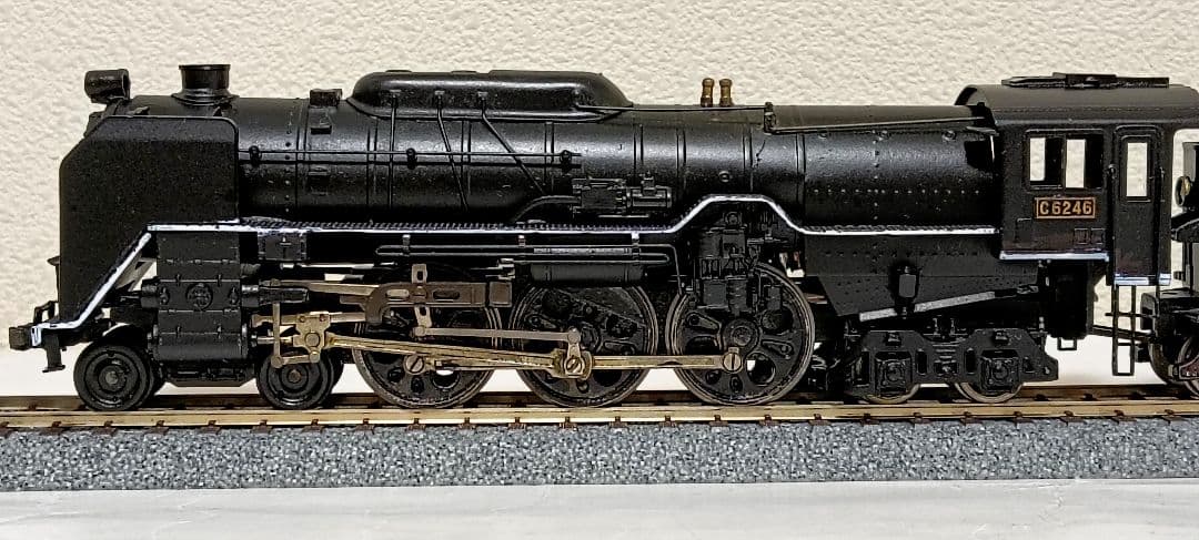HOゲージ、カツミ、C62蒸気機関車、メンテナンス済