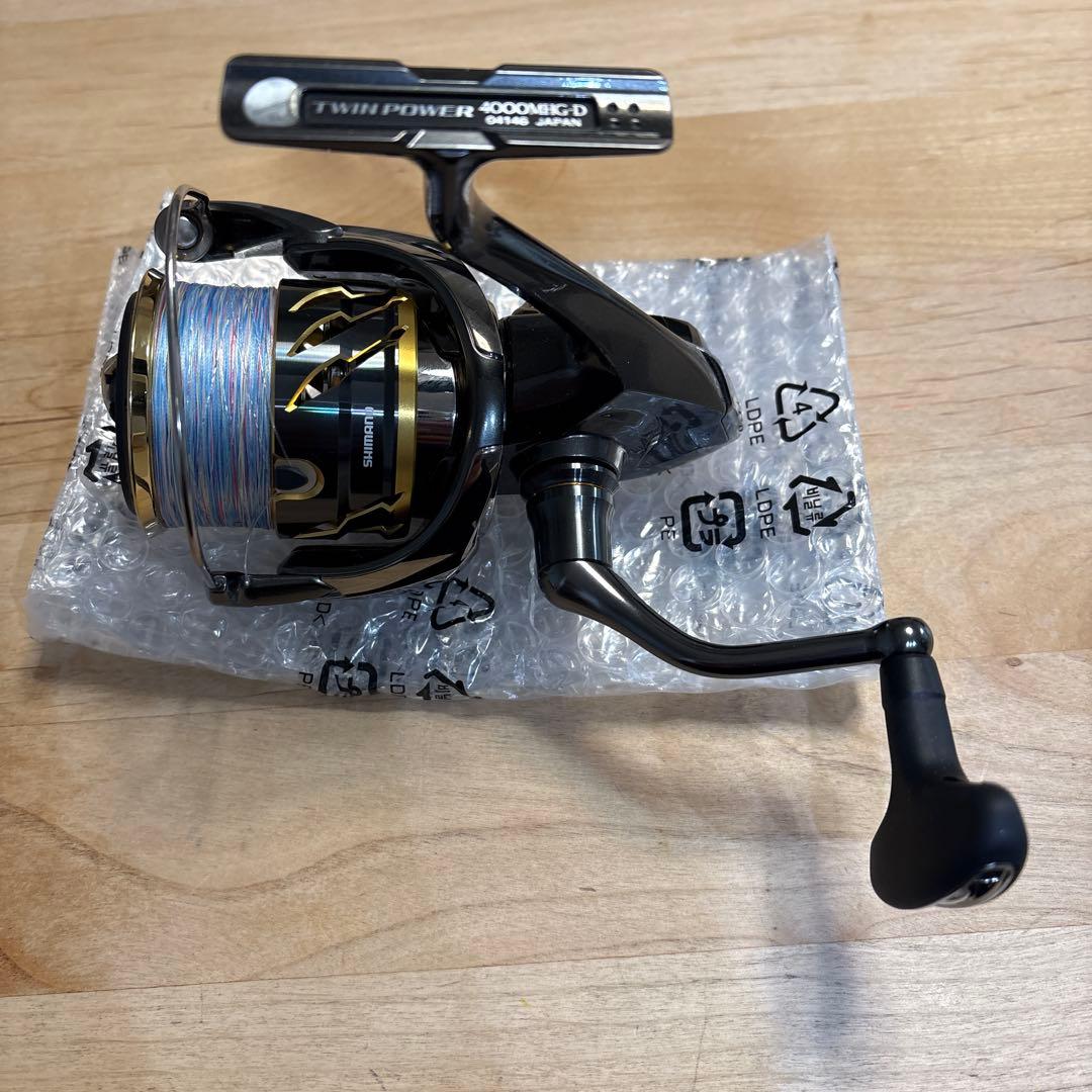 20ツインパワー　4000MHG C5000XGスプール付き