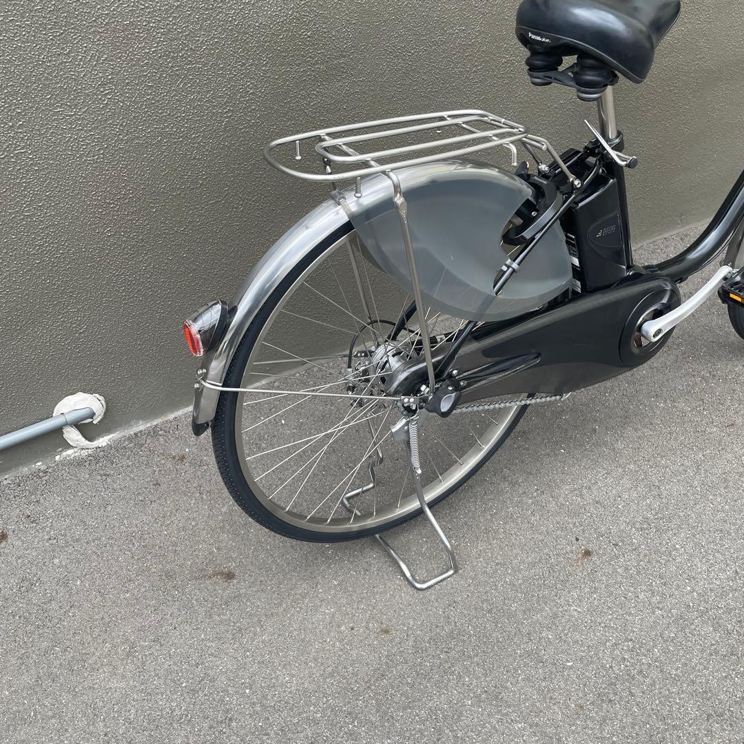 パナソニック電動アシスト自転車26インチブラック（新品バッテリー8.9A h）