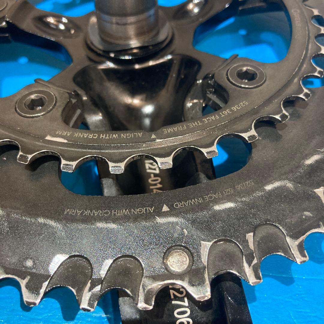 ★美品 praxisworks OVAL300 52/36 クランクセット