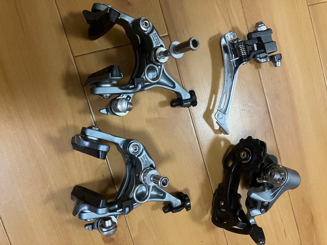 【美品】シマノ 6700系アルテグラ 2×10sセット165mm 50/34