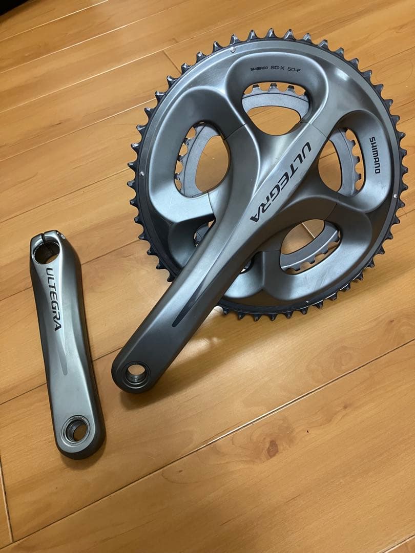 【美品】シマノ 6700系アルテグラ 2×10sセット165mm 50/34