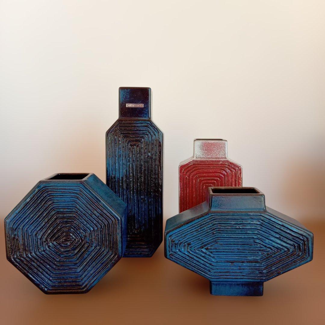 西ドイツ陶器　Fat Lavaコレクション　ミッドセンチュリーデザイン