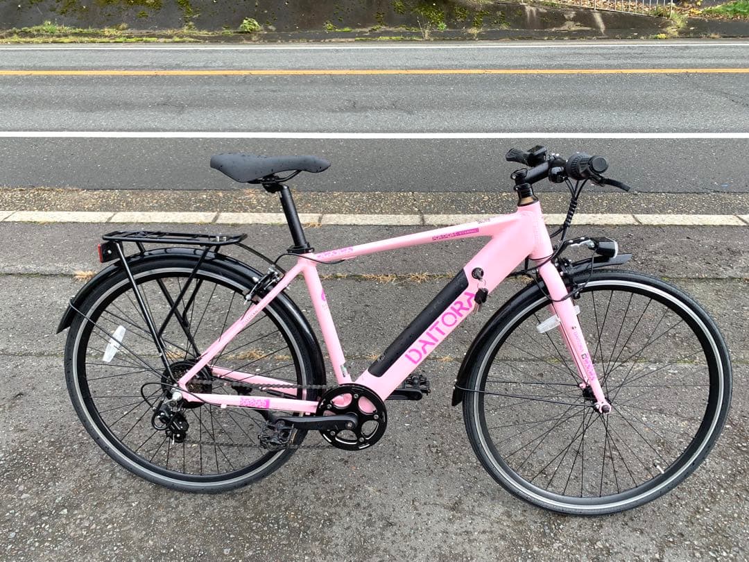 【動作確認済】送料無料BUILTIN電動アシスト自転車 低走行距離246km