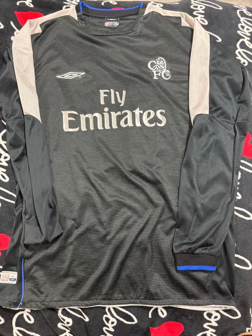 【超希少】チェルシーFC 長袖ユニフォーム　ロッベン00s アンブロ　umbro