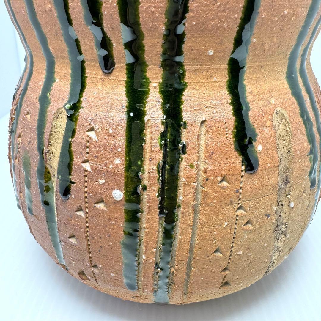 新品 九谷焼 松本佐一 花入 花瓶 名匠 伝統工芸 石川県指定無形文化財保持者