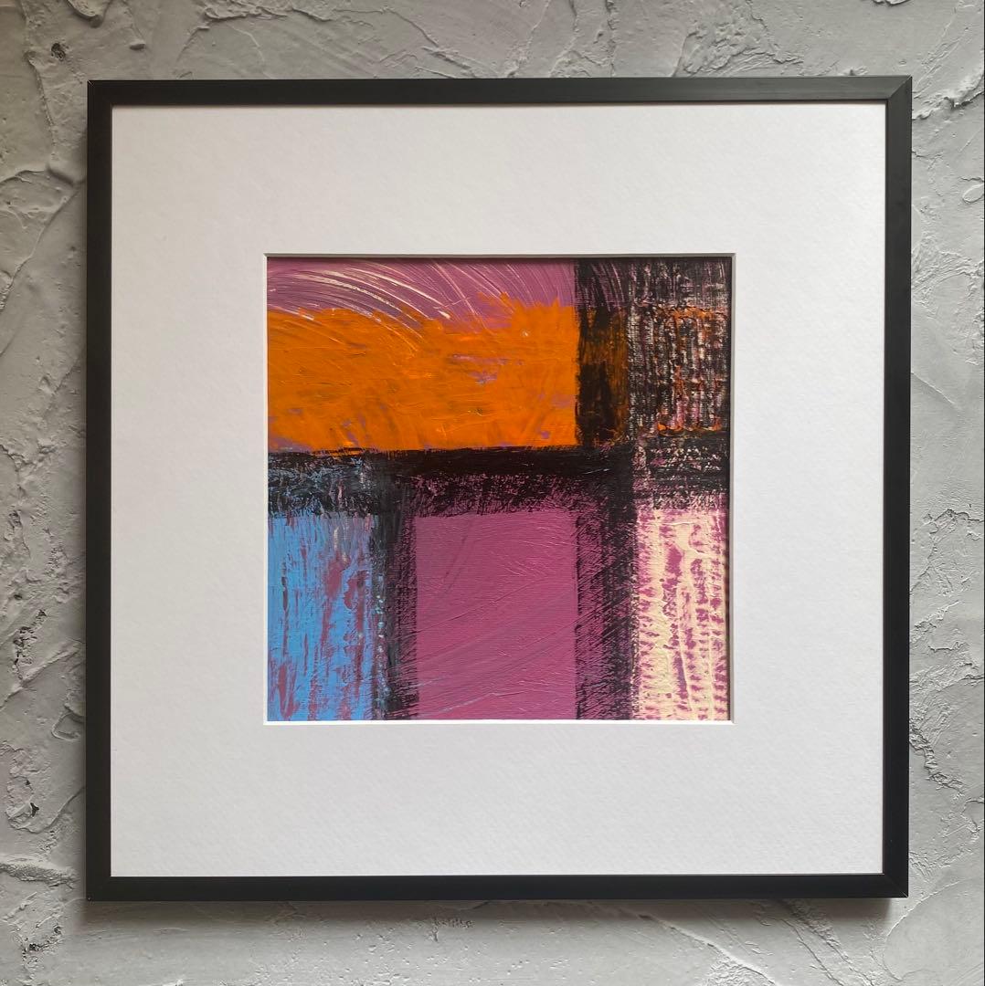 原画/抽象画/モダンアート/現代アート/アクリル画/BRIDGE horizon