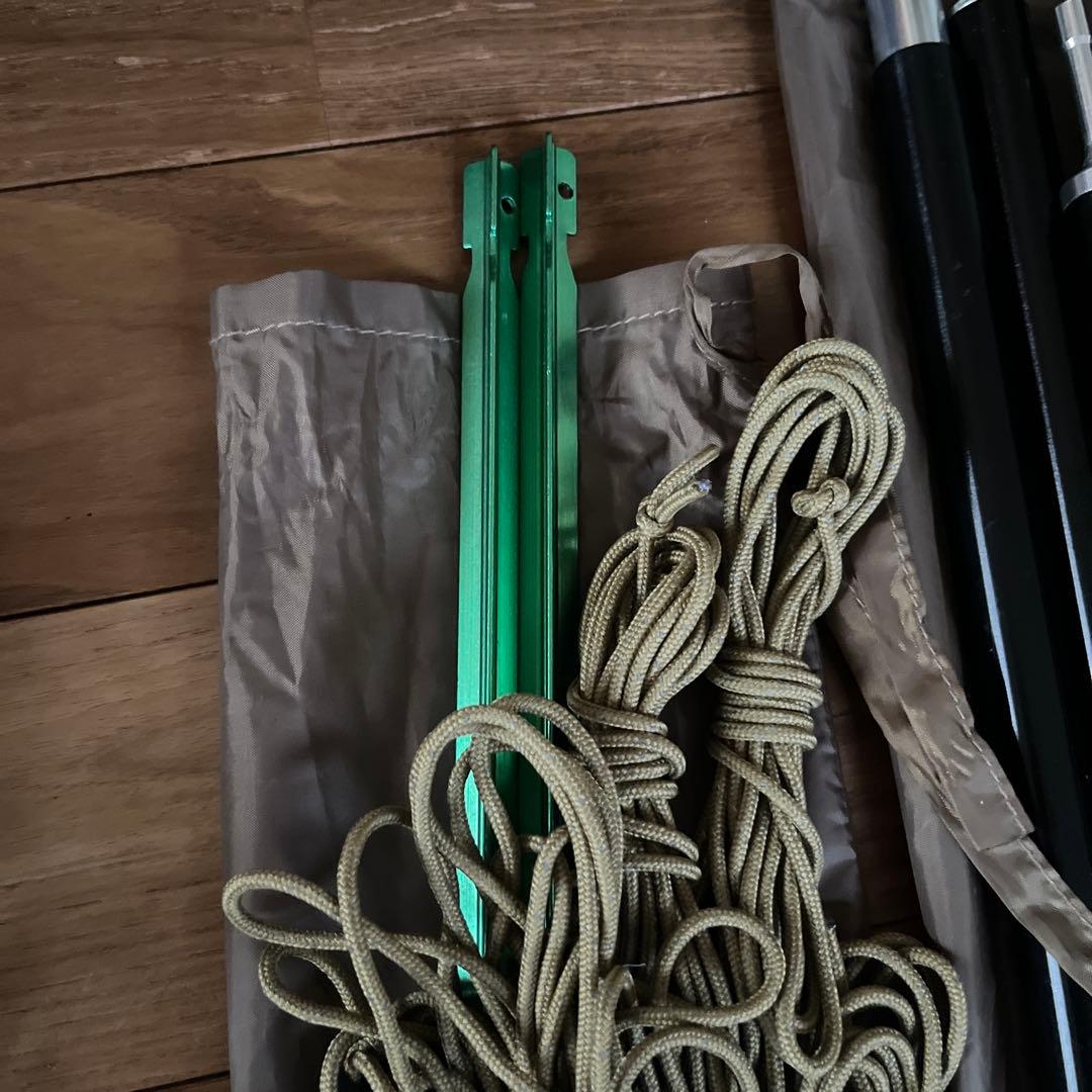 未使用 廃盤 ワンティグリス アウトバックリトリート パップ テント 軍幕