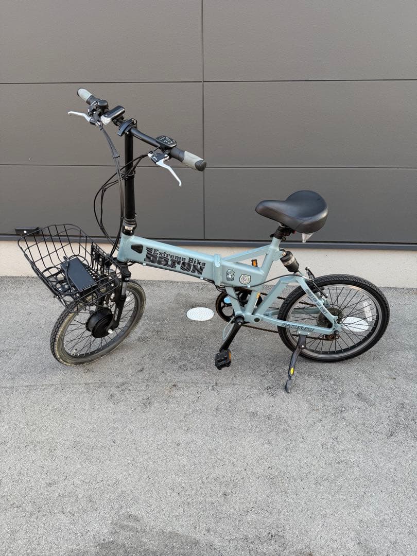 京の洛スク BARON20 折り畳み 電動アシスト自転車　折り畳み