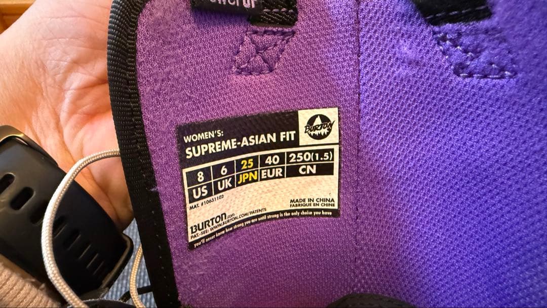 Burton 女性用スノーボードブーツ 25.0cm