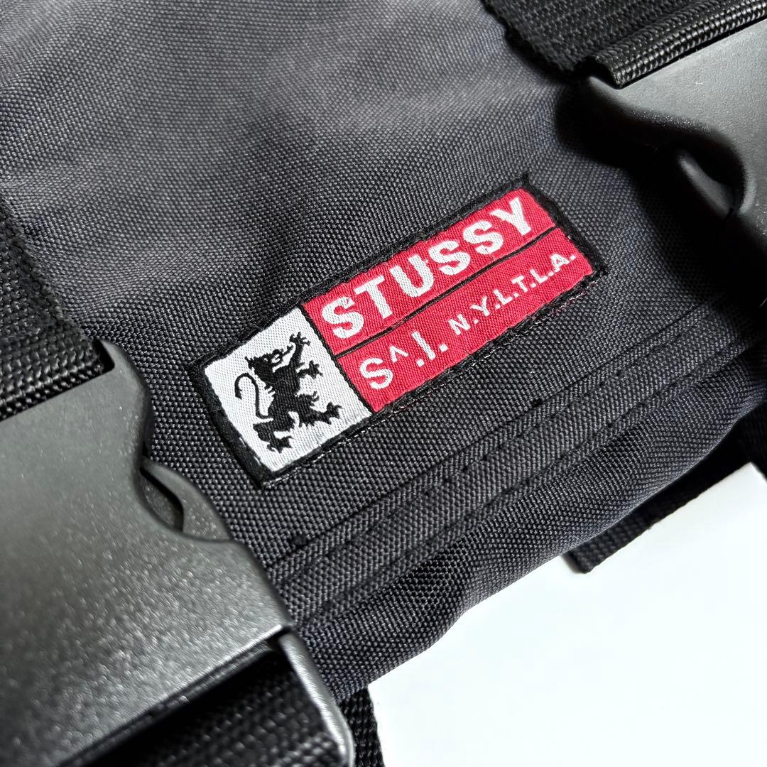 【超希少】 付属付 90's Old Stussy レコードバッグ 紺タグ 美品