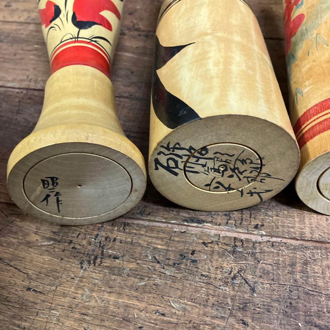 D-3 昭和レトロ 【希少/まとめて】伝統こけし 12体セット 大量コレクション