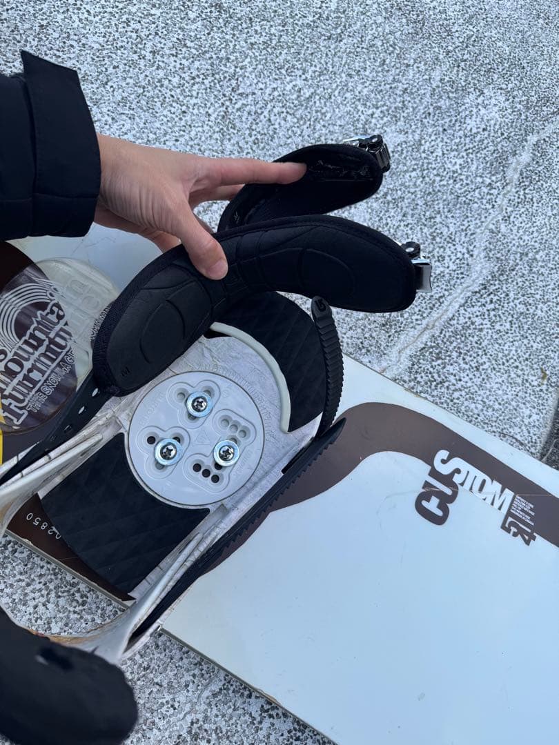 BURTON バートン CUSTOM × MISSON スノーボード　ジャンク