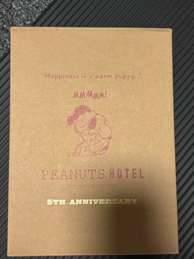 PEANUTS HOTEL 5周年記念ボックス　ピーナッツホテル　ぬいぐるみ