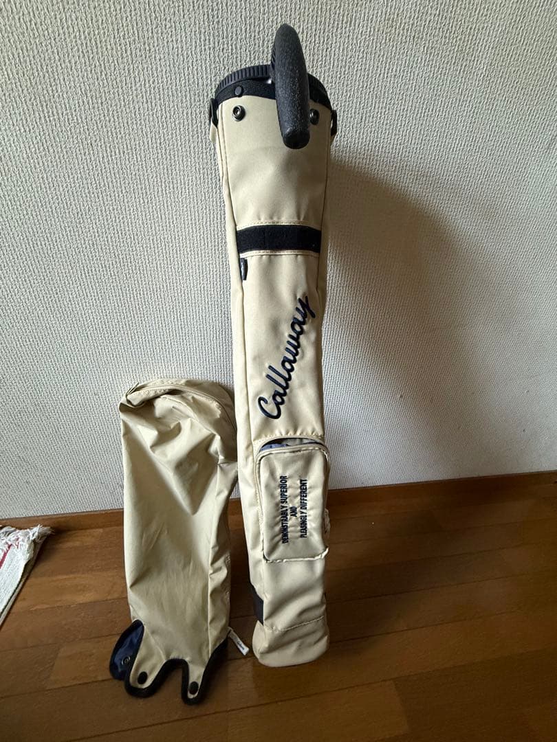 Callaway ベージュ キャディバッグ　本日中