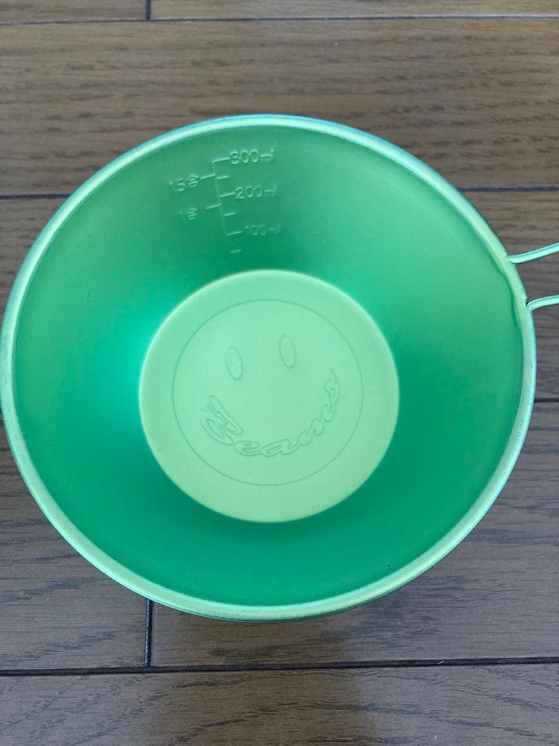 BEAMS　チタンシェラカップ　ビームススマイル刻印　4つセット