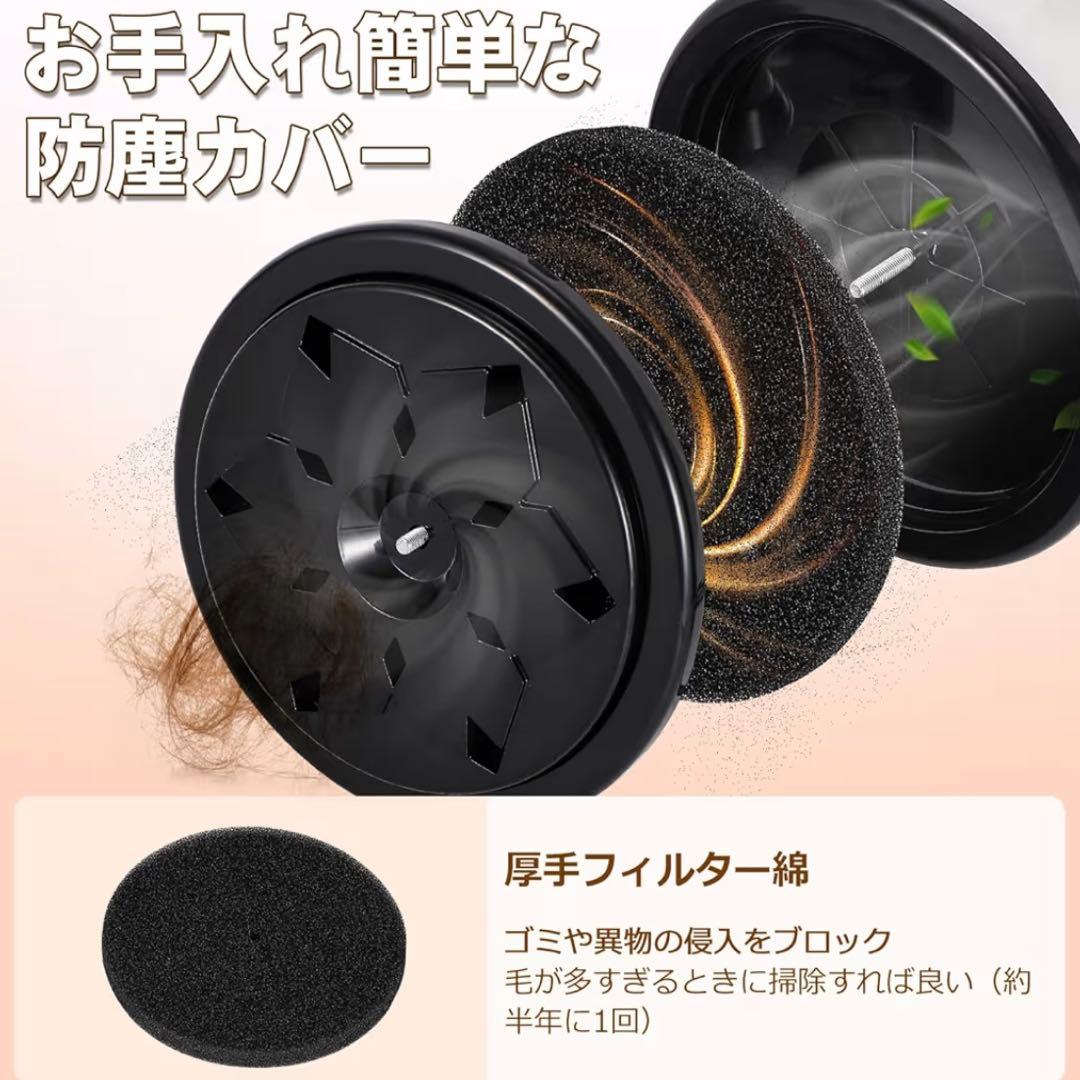 【新品】大風量速乾 ペット用ドライヤー 各種ノズル付き 無段階風量調節 温度切替