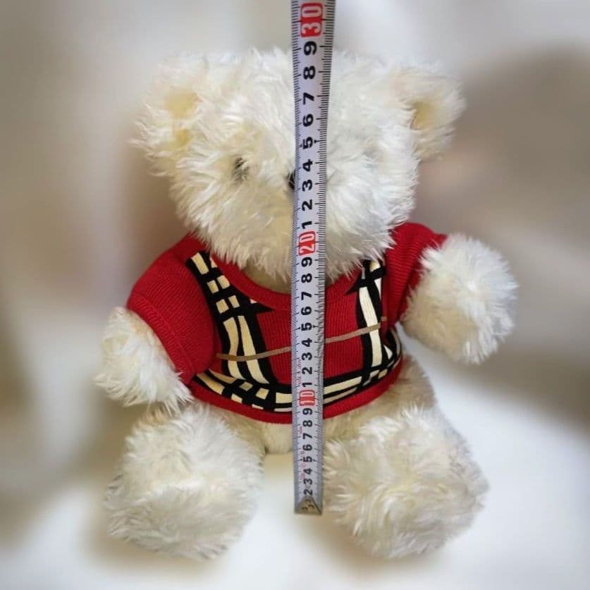 未使用　バーバリーテディベア専用箱付きアンティークノバチェック柄入手困難レアベア