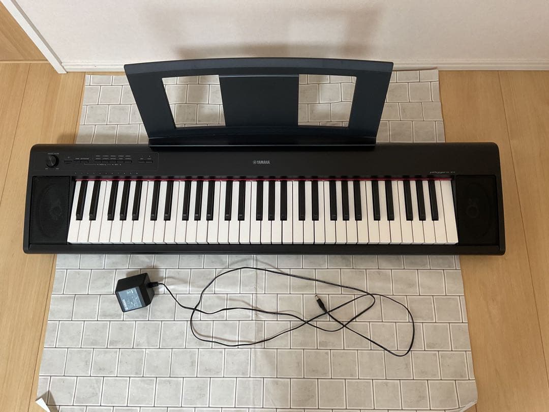 【KAZ】YAMAHA 61鍵盤電子ピアノ　piaggero NP-12