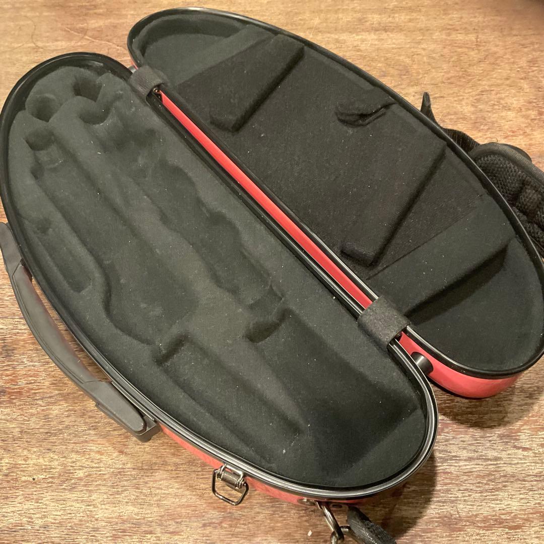 美品！クラリネットケース C.C. シャイニーケース 軽量 ファイバーケース