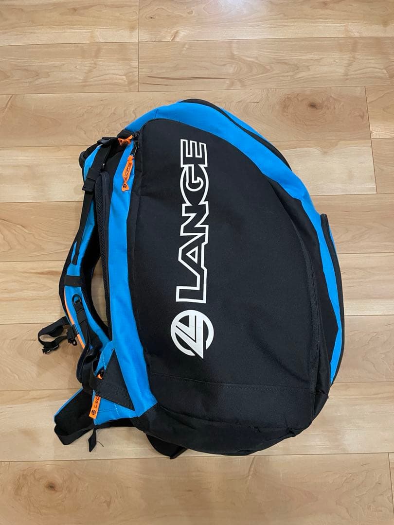 LANGE ブーツバッグ　大型リュック　遠征用　大容量 ブルー