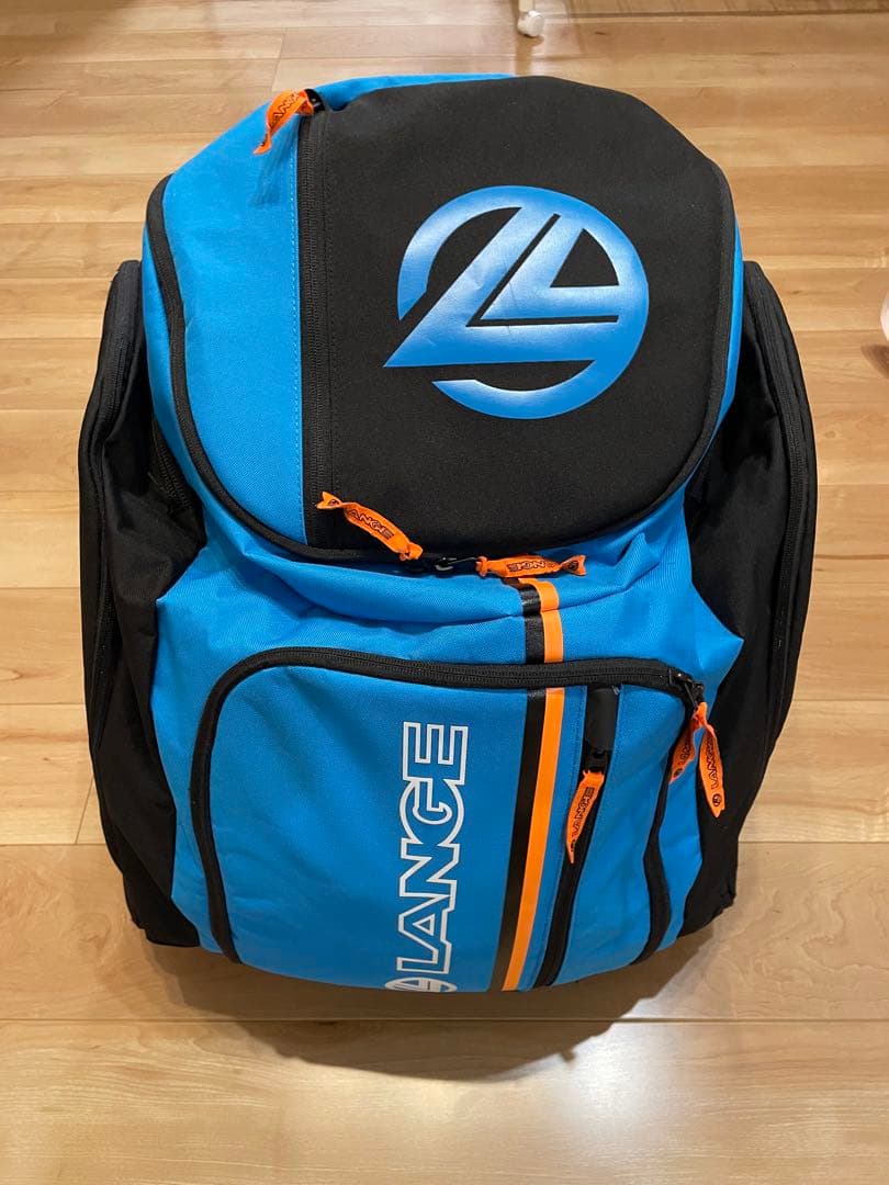 LANGE ブーツバッグ　大型リュック　遠征用　大容量 ブルー