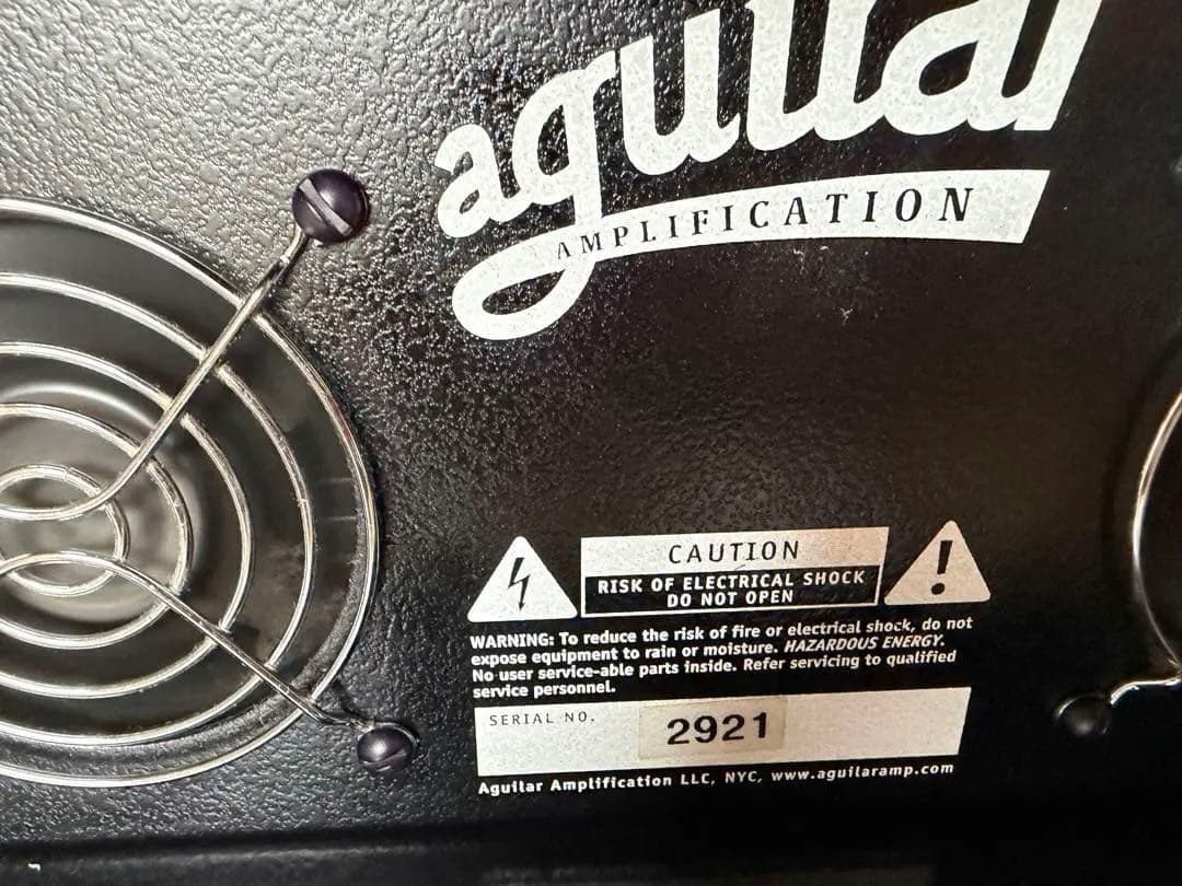 aguilar DB750 ベース用アンプ ショックマウントケース付 アギュラー