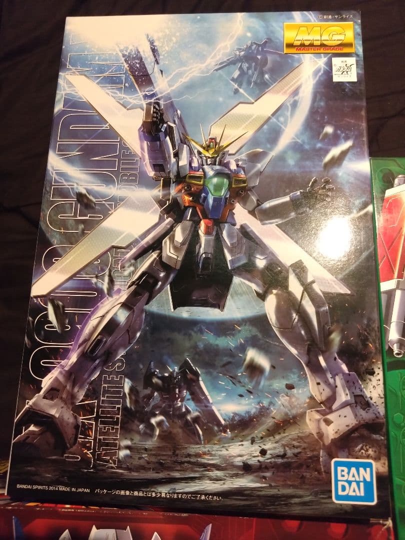 MG ガンダムX　1/100 エアマスターバースト　レオパルドD Gファルコン
