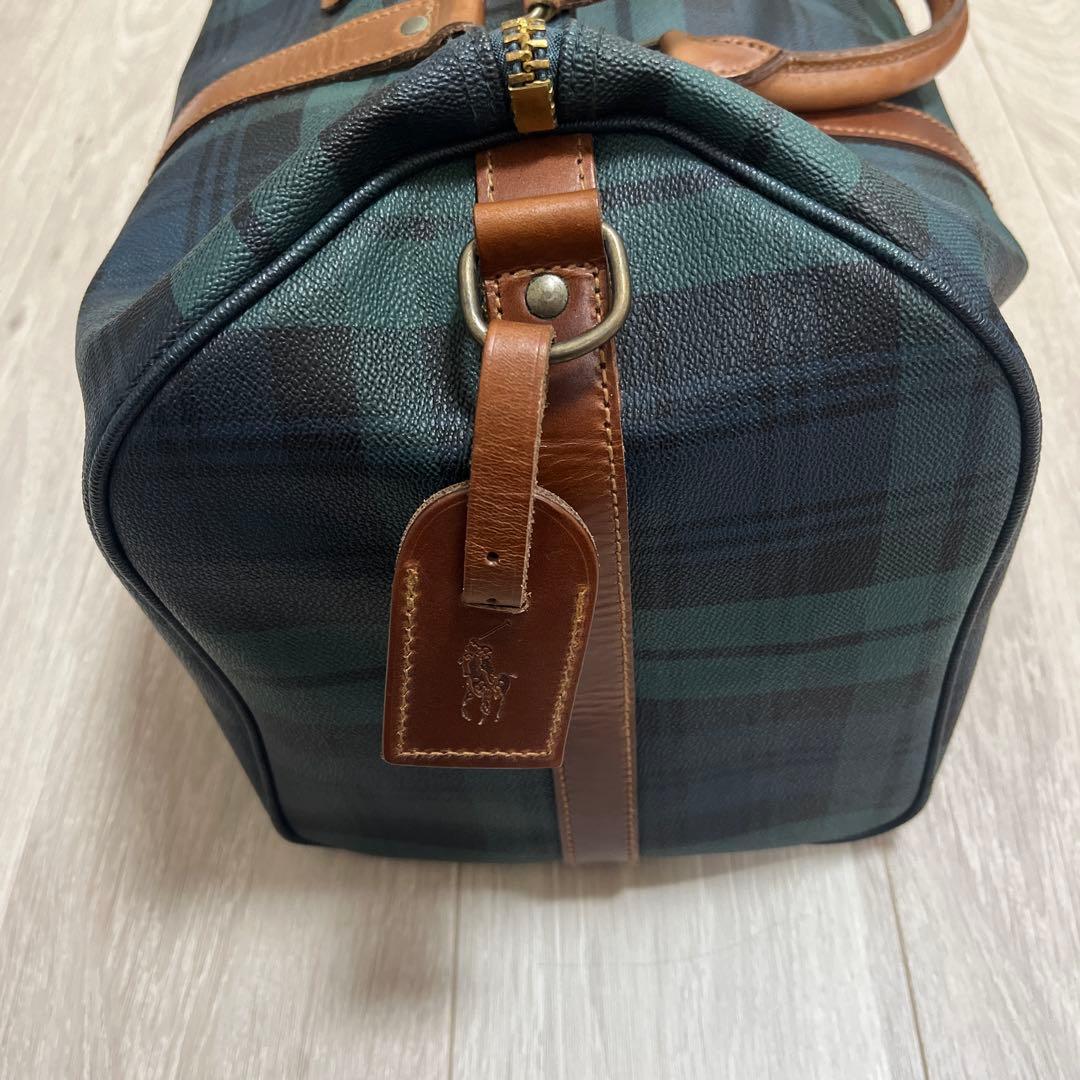 RALPH LAUREN 2way ボストンバッグ レザー