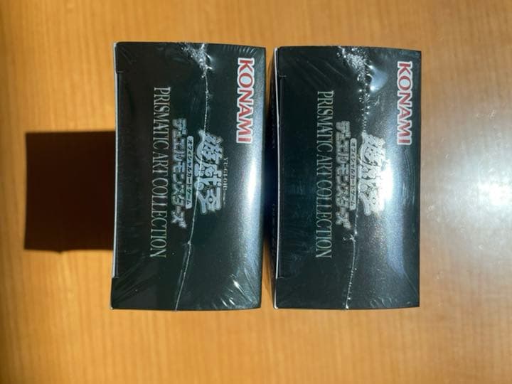 遊戯王 プリズマティックアートコレクション シュリンク付き 未開封 2BOX