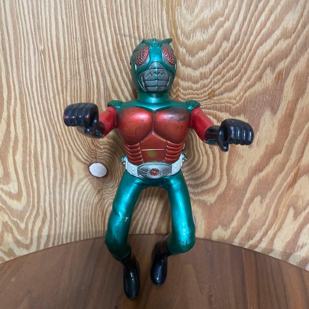 ポピー　仮面ライダー　ソフビ　希少　昭和レトロ　当時物　石森プロ　フィギュア