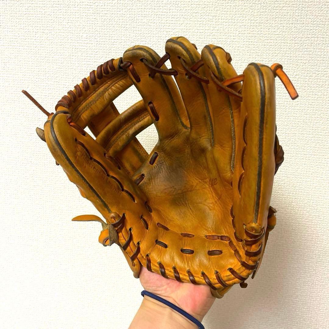 164 ミズノ グローバルエリート 型抜群 即戦力 硬式 内野手用グローブ