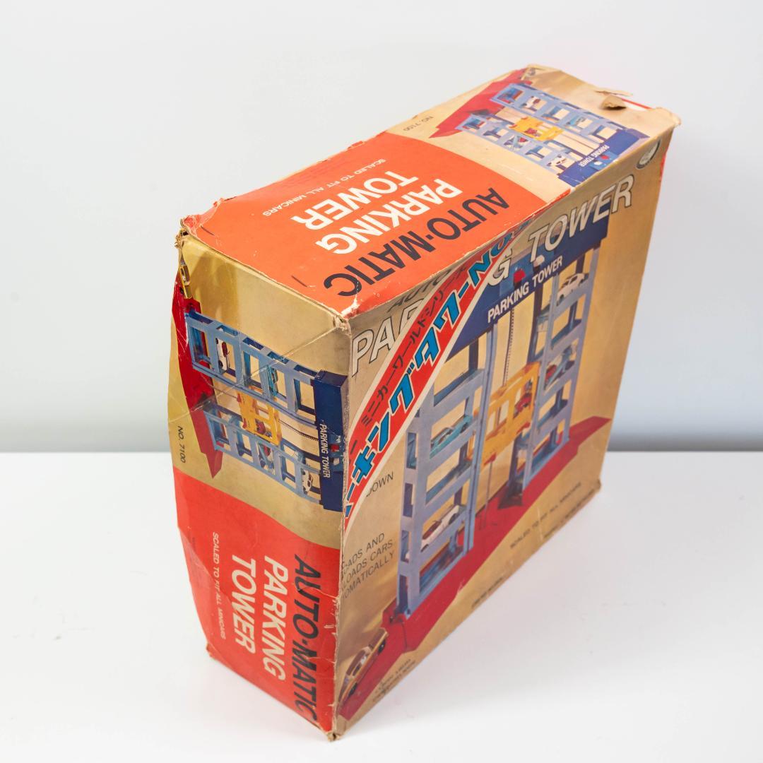 トミー ミニカーワールドシリーズ パーキングタワー No.1 日本製 駐車場