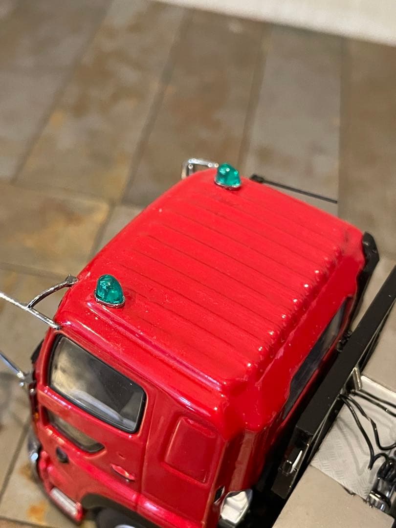 希少 ケンクラフト製1/50 プロフィア 16輪トレーラーセット