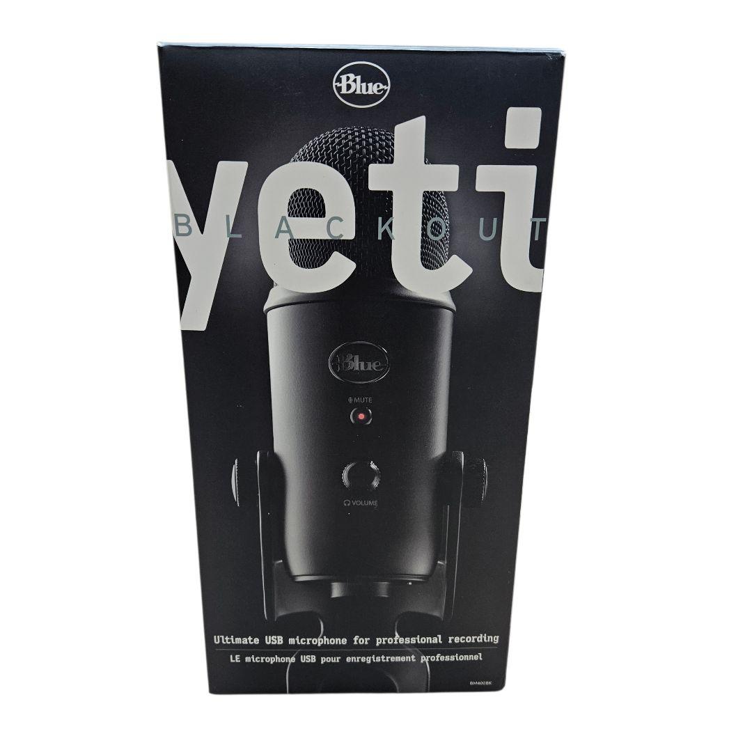 ​【美品】Blue Yeti BM400BK コンデンサーマイク 使用10回程度