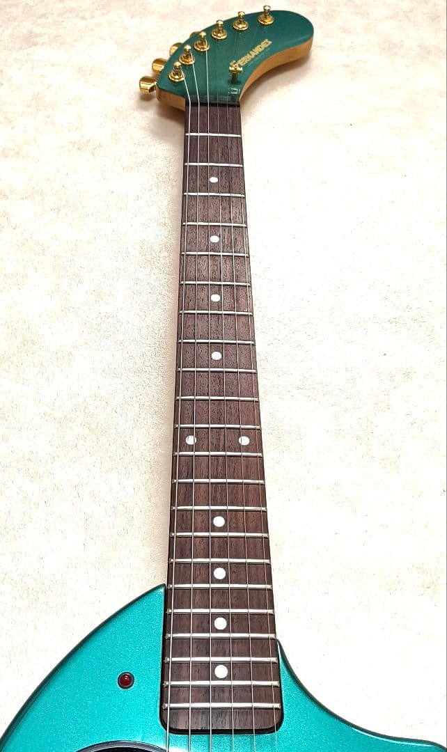 【美品】ZO-3 芸達者 MG ターコイズ アンプ内蔵ミニギター 専用ケース付き